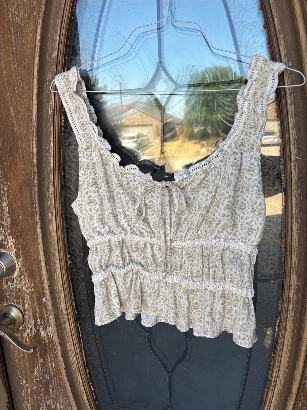 Bridgerton X Netflix crochet top! XL